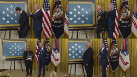 Biden awards Medal of Honor to 4 Vietnam veterans