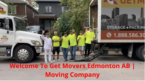 Get Movers in Edmonton AB | Certified Moving Company