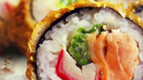 California Sushi Rolls | California Rolls | Japanese Cuisine | Traditional Japanese Sushi