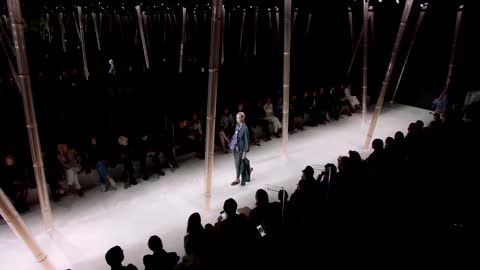 Giorgio Armani brings sparkle to Milan Fashion Week