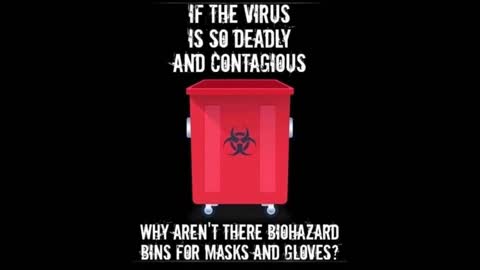 Why are there no Biohazard bins for masks?