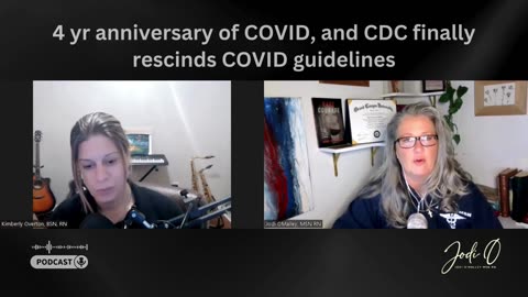 4 yr anniversary of COVID, and CDC finally rescinds COVID guidelines