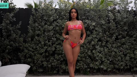 Estefania Perez Dazzles in Swimwear: A Sony FX3 Photoshoot