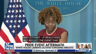 White House Press Secretary on White House Pride Event Nudity