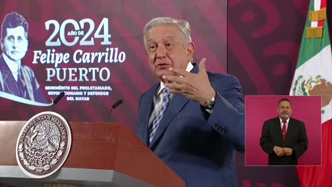 Conferencia de prensa matutina, Lunes 15 de abril 2024 Presidente AMLO