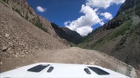 Driving up to Engineer Pass Colorado July 29, 2021 Part 1