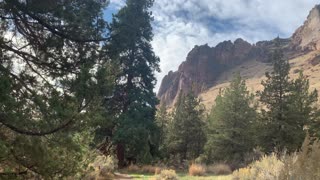 Central Oregon – Smith Rock State Park – The Mighty Wolf Tree – 4K