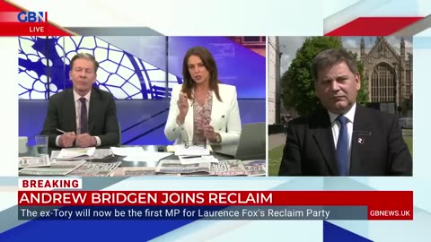 Andrew Bridgen MP Joins Reclaim Party Following Expulsion From Conservative Party