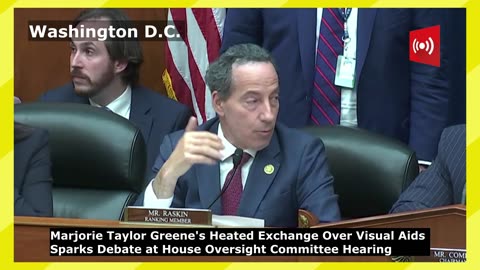Marjorie Taylor Greene's Heated Exchange Over Visual Aids Sparks Debate at House Oversight Hearing!