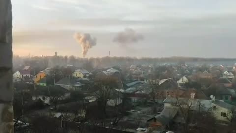 Putin bombing Ukrainian cities. WW3 has begun - 02/24/2022