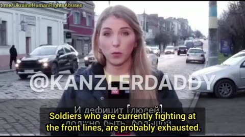 Ukraine, they are running out of men and ammunition