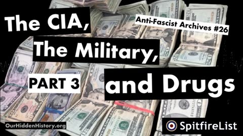 Dave Emory | Anti-Fascist Archives #26 | The CIA, the Military & Drugs Part 3 of 5 (1987)