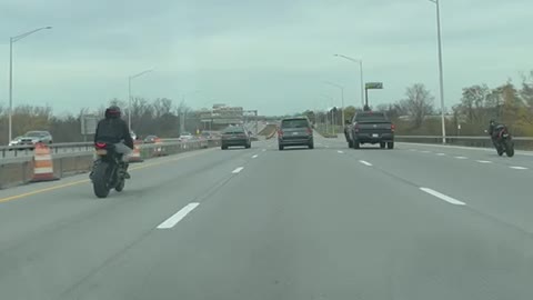 Stupid Motorcyclist