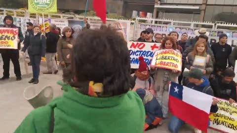 Chile Unido por la Verdad - Manifestación frente a TVN 21.06.2022