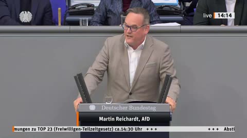 Martin Reichardt Rede vom 26.04.2024 – Freiwilligen-Teilzeitgesetz