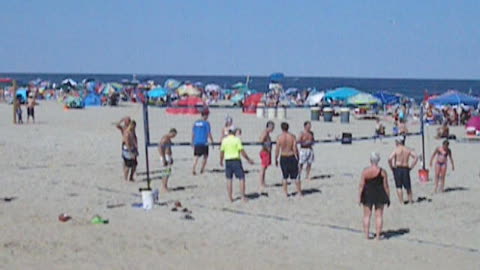 BRADLEY BEACH OCEAN VIEW - FOURTH OF JULY WEEKEND (NJ New Jersey Shore Beach Travel)
