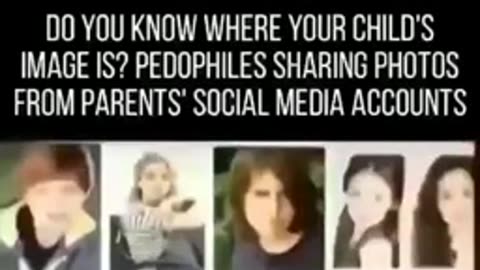 DO YOU KNOW WHERE YOUR CHILD'S IMAGE IS? PEDOPHILES SHARING PHOTOS FROM PARENTS' SOCIAL MEDIA