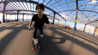 Longboard dancing