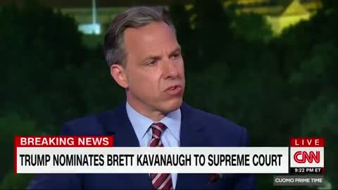 CNN’s Jake Tapper: Judge Brett Kavanaugh is a political operative