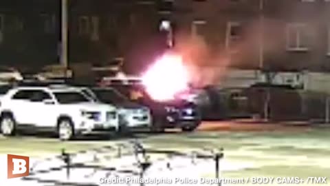 Arsonists Light Car on Fire at Philadelphia Dealership