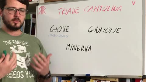 Triade Capitolina Romana-Giove,Giunone e Minerva dell'occultura massonica giudaico greco-romana-egizia pagana satanico gnostica