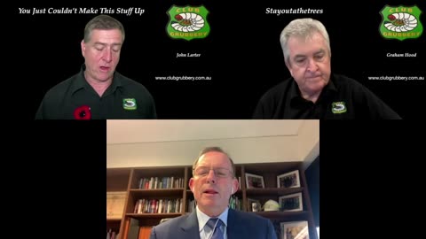 Graham and John speak to former prime minister Tony Abbott...