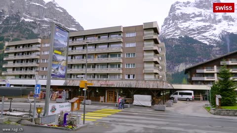 🌸🌼🌺The Magnificent Snowy Mountains of Beautiful Grindelwald 🌷 Made in Switzerland 🇨🇭 _ #swiss