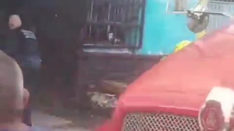 Incendio en el barrio Los Comuneros de Bucaramanga