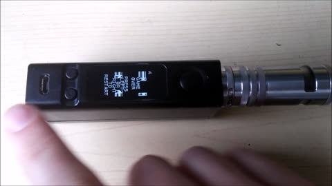 Playing 'Flappy Bird' on e-cigarette