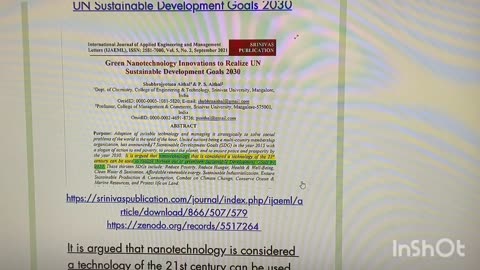 Thank You Dr. Young - Biotechnology Being Used to Achieve 13 out of 17 UN Sustainable Development Goals by 2030