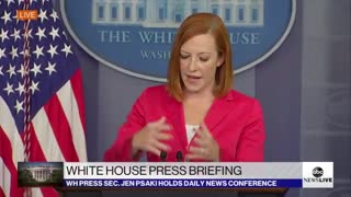 Psaki Freezes When Confronted About Biden's Border Crisis