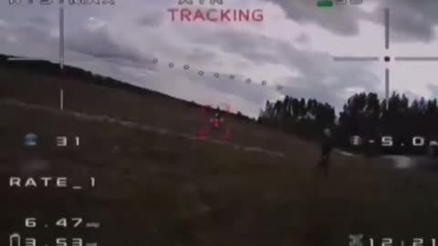 🇺🇦 Video of testing a Ukrainian FPV drone with artificial intelligence.