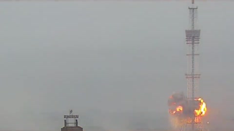 EXCLUSIVE FOOTAGE OF UKRAINIAN TV TOWER EXPLOSION | WAR IN UKRAIN