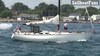 Claire Sail Boat Light Cruise Up To Lake Huron