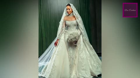 2022 Nigerian Wedding Dresses | 25 Best African Wedding Gowns Styles And Designs 2022