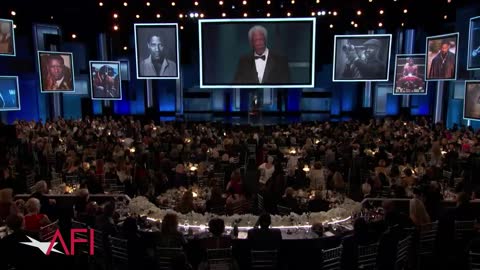 Morgan Freeman Honors Denzel Washington