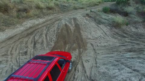 Jeep Grand Cherokee WJ at Hollister Hills