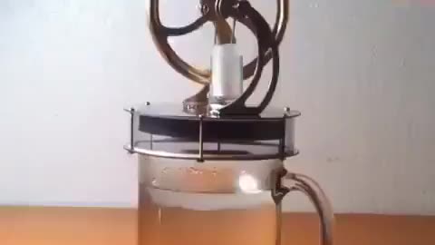 Stirling Engines Convert Thermal Energy Into Mechanical Energy~This Small Low Temperature Stirling Engine Can Be Powered By The Heat From A Hot Drink