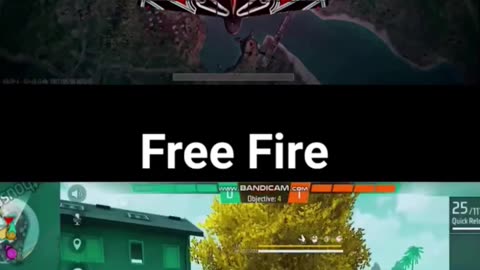 Free Fire VS pubg