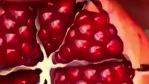 peeling pomegranate fresh from the farm #fruits #pomegranate #short #food #trending #viral