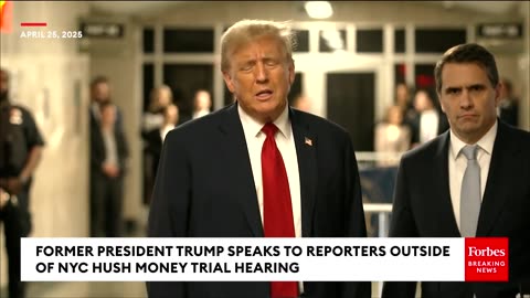 BREAKING NEWS: Trump Praises Supreme Court Justices After 'Monumental Hearing' About Immunity