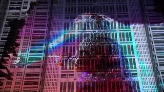 Tokyo marks 70 years of Godzilla with giant display