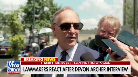 Rep. Andy Biggs Says Biden's 'Compromised' After Hearing Devon Archer's Testimony