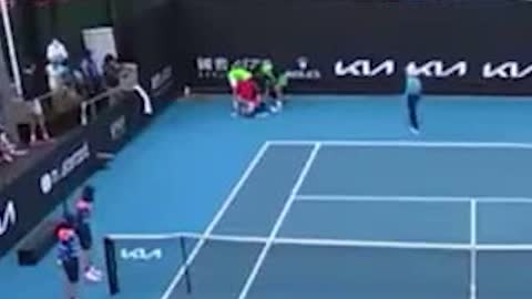 Ball Boy At Australian Open Collapses Mid Match