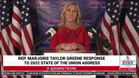 Marjorie Taylor Greene Calls Out Treatment Of J6 Defendants In SOTU Response