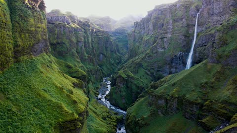 Múlagljúfur Canyon The Wonder of Iceland 4K