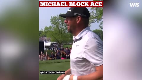 Michael Block aced a Hole-In-One at the PGA Championship final round