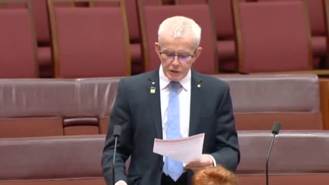 Il senatore australiano Malcolm-Roberts lancia l'allarme