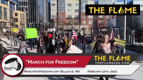 100’s March for Freedom in Bellevue WA