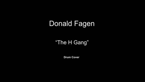 'The H Gang' drum cover